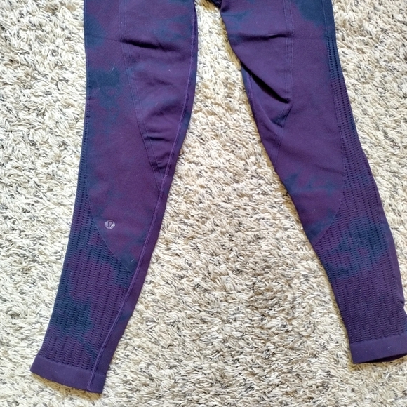 Lululemon Lot Of Leggings High Waist Tie Dye Seamless & Speed Up Shorts Sz 2 - Picture 10 of 10